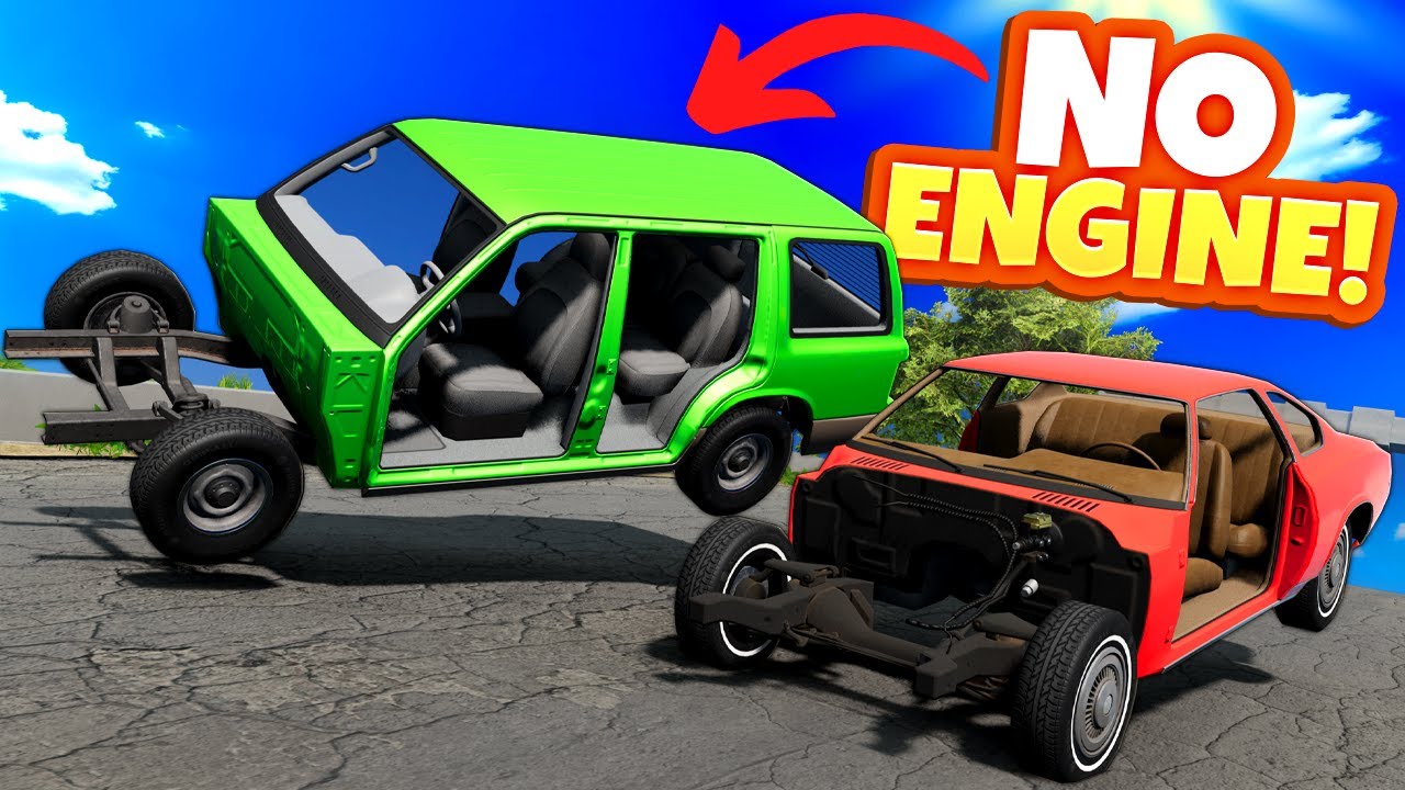 NO ENGINE Soapbox Race RUINS Friendships in BeamNG Drive Mods!