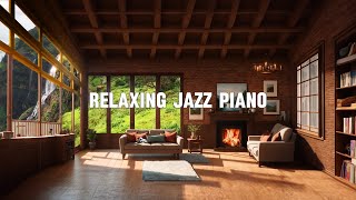 Relaxing Jazz Piano Radio - Slow Jazz - Fireplace Space - Music for Work & Study screenshot 4