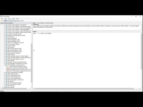 Fortify WebInspect: How to Create Custom Policy