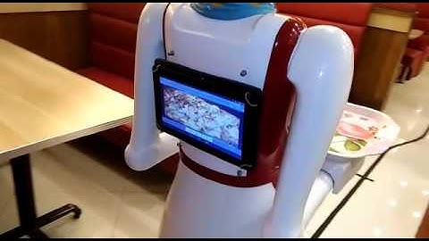 Robot Serve Food In Multan Pakistan Restaurant