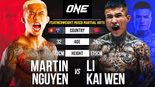 Martin Nguyen vs. Li Kai Wen | Full Fight Replay