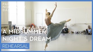 Cecilia Iliesiu rehearsing A Midsummer Night&#39;s Dream | Pacific Northwest Ballet