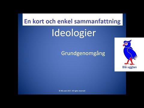 Video: Vad är Ideologi