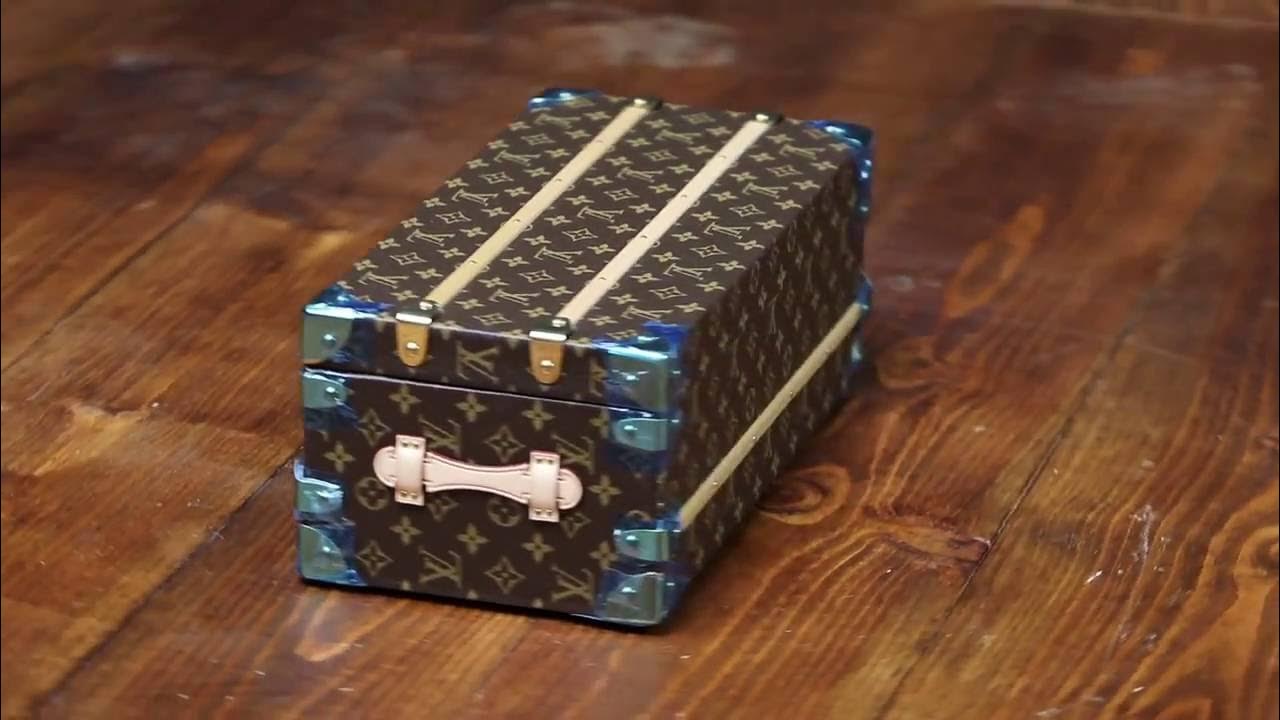 REVEALING MY LV MALLE FLEURS TRUNK - how I chose it, inclusions, painting  etc. 