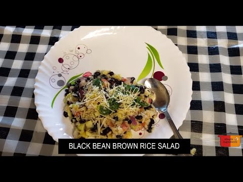 Black Bean Brown Rice Salad