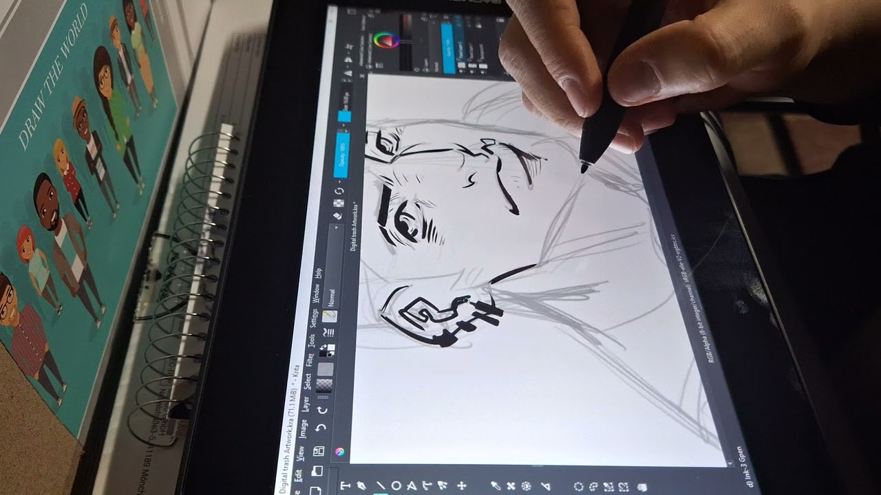 Gaomon PD1161 Graphic Drawing Tablet Testing!