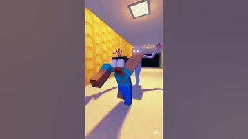 Scp-096 Chase Herobrine #shorts