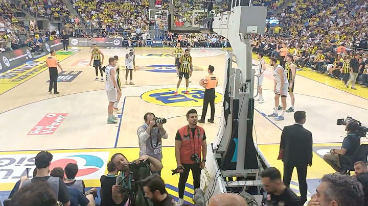 Fenerbahçe Beko - Beşiktaş TBSL Final Eşleşmesi 1.Maç Olayları