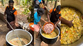 കല്ല്യാണ വീട്ടിലെ കോഴിക്കോട് ദം ബിരിയാണി 😳 എല്ലാ രഹസ്യങ്ങളും ഇതിലുണ്ട് 👌Biriyani recipe