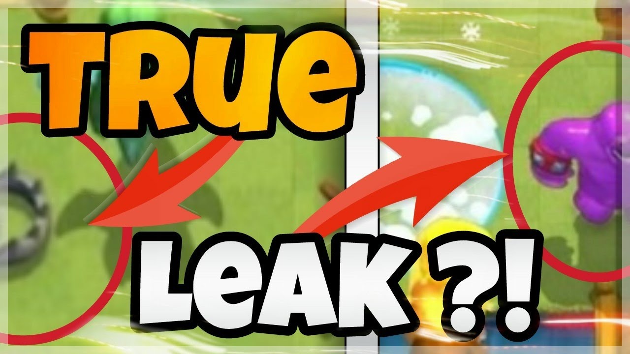 WHAT IF THE ELIXIR GIANT AND TRAP ARE ACTAULLY TRUE?? Clash Royale Leak ...