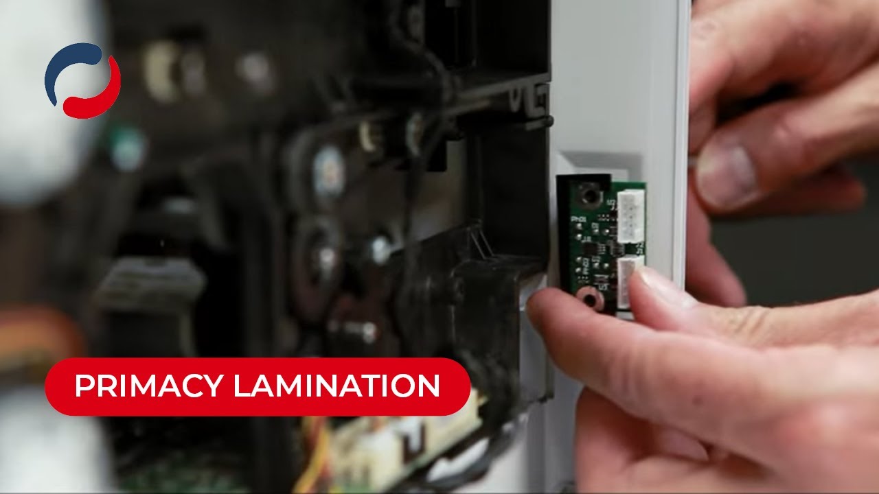 Evolis Primacy Lamination | Ламинирование Установит инфракрасный  модуль