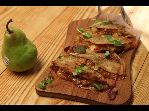 Pear and Onion Quesadilla | Pick A Pear | Sanjeev Kapoor Khazana