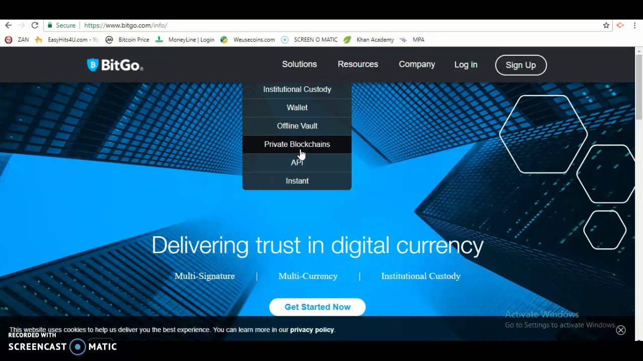 (Bitgo Around the whole site) - YouTube