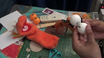 DIY Puppet Craft: Puppet Practice Eyes