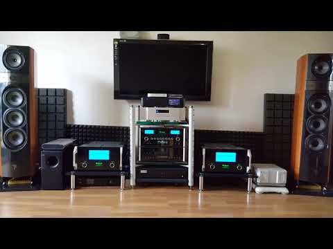 Mcintosh  MC601 and Focal 1038BE