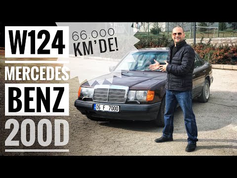 KM CİMRİLERİ | 66.000km'deki Mercedes 200D W124 | Bakım, Yıkama ve Test