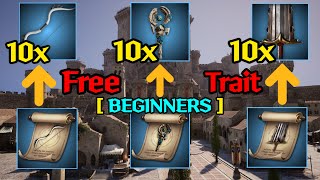 Throne And Liberty 30x Blue Weapon Craft for Traits Easiest Way in [BEGGINERS Guide]