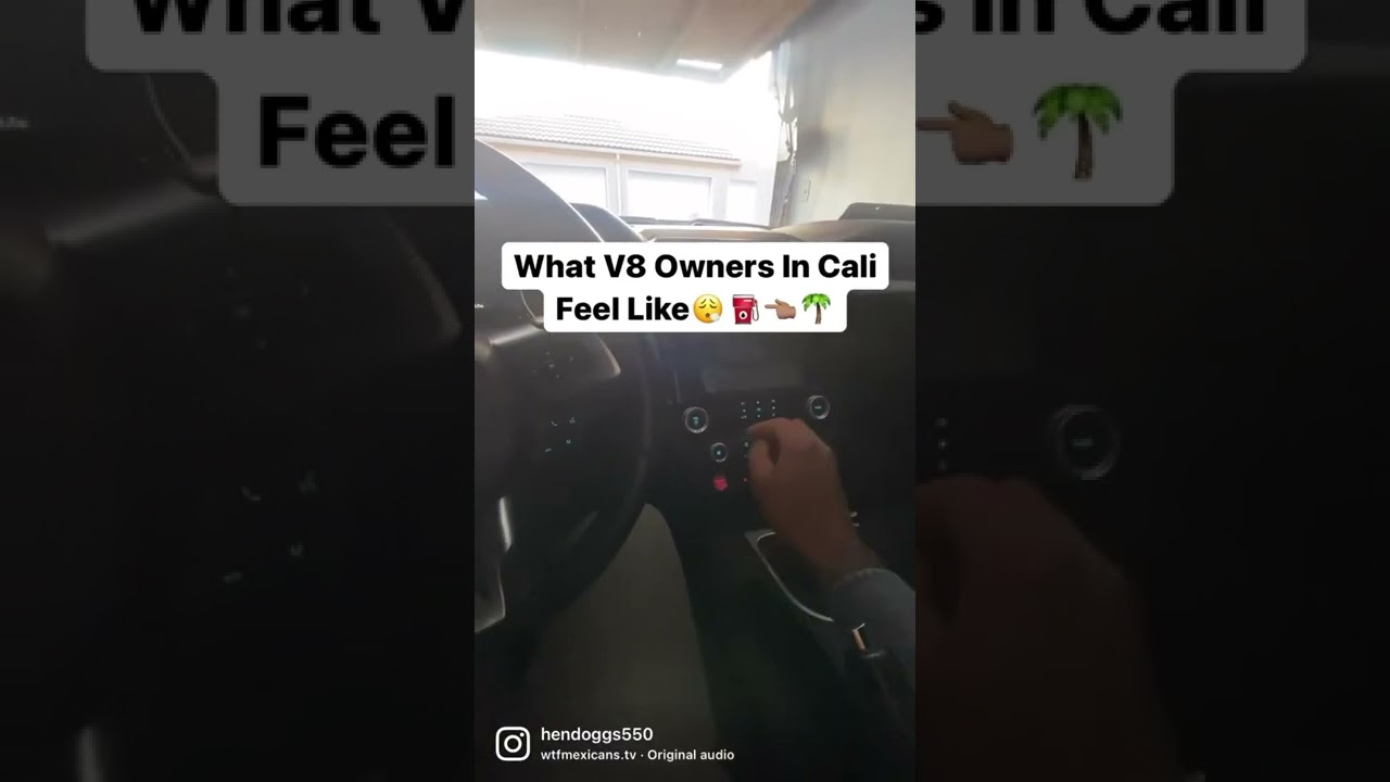 Gas Guzzlers In California Be Like!