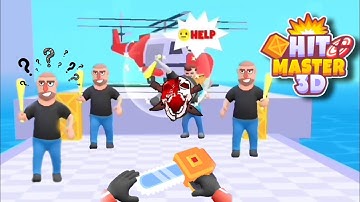 Hit master 3d all levels funny gameplay android walkthrough #shorts#gaming #youtubeshorts