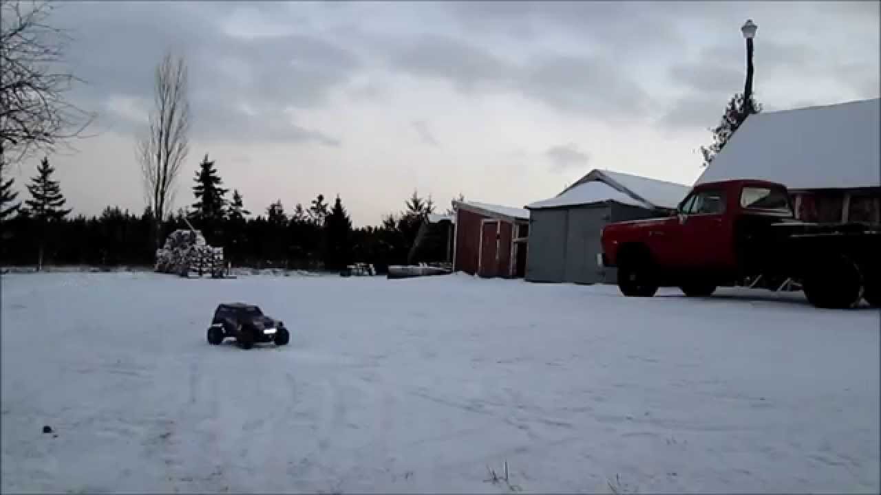 Speedy R/C - Telluride Snow Run On 8 Cell - YouTube