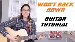 Won't Back Down Guitar Lesson