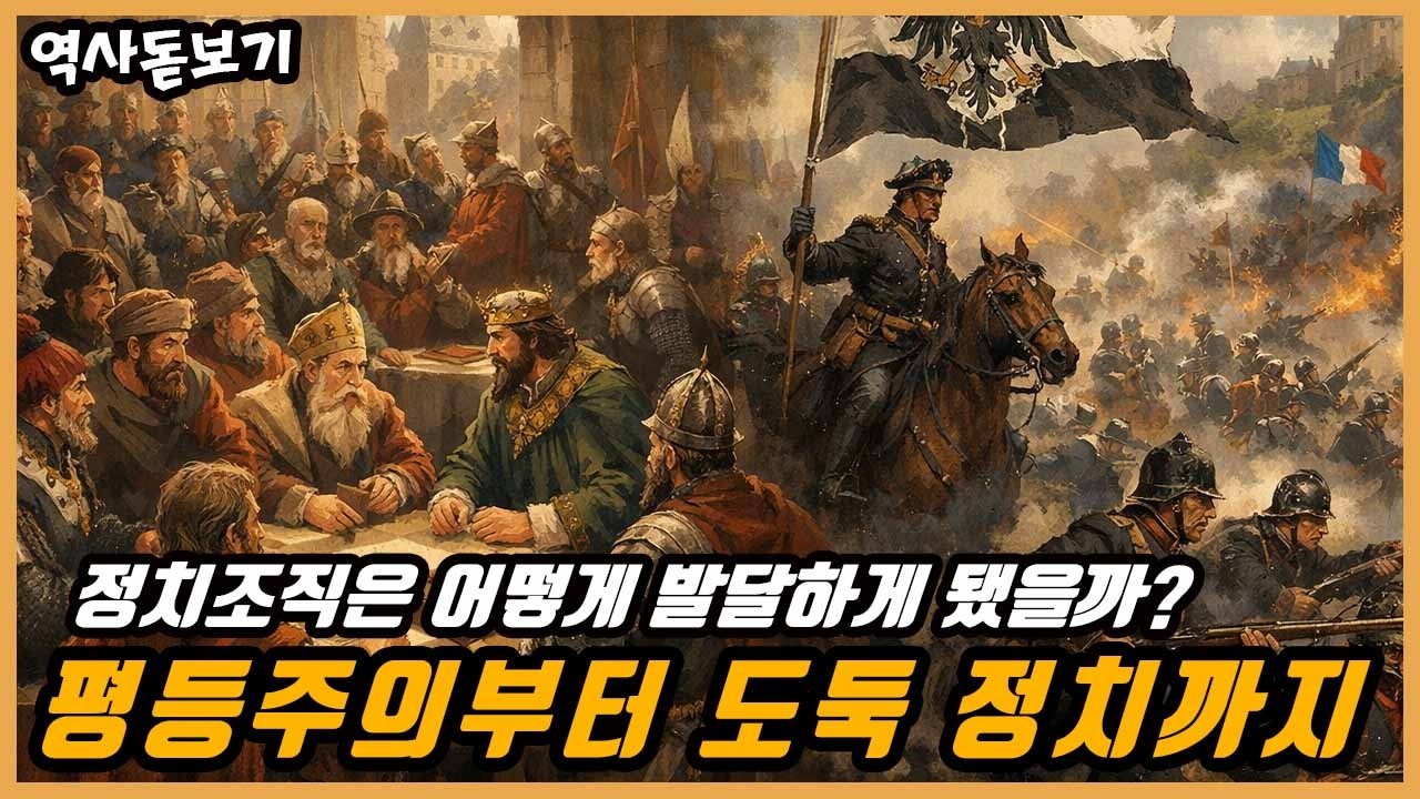 정치조직은 어떻게 발달하게 됐을까? 「총, 균, 쇠」쉽게 100% 이해하기! 8부