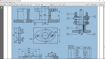 PTC - Creo Tutorials :Stuffing Box Part 4 & 5
