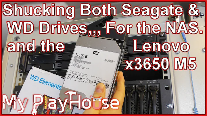 Shucking 10TB WD USB 3.0 HD for Synology RS1219+ 813