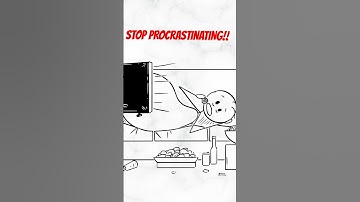 Why you KEEP PROCRASTINATING!! #procrastination #productivity #animation #motivation