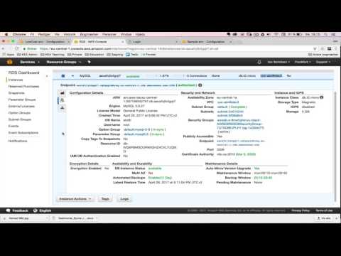 Part 3.3: Java EE Webapp Tutorial - Creating a MySql Database on AWS