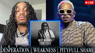Quavo USED Takeoff to diss Chris Brown | Drake Respond to Rick Ross | Saweetie in Tears