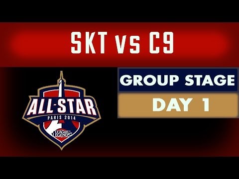 [Day 1] All-Star Games - Group Stage - SKT vs C9