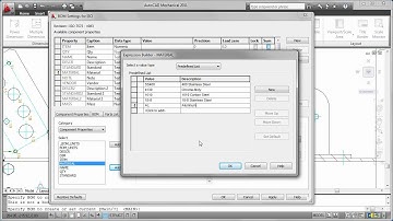 AutoCAD Mechanical 2011 Associative and Bom demo.wmv