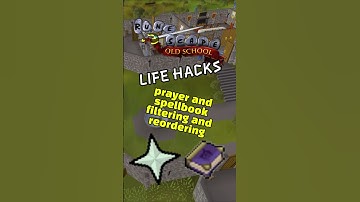 OSRS Prayer & Spellbook Filtering – Must-Know Tips!
