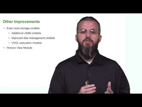 What's new in VMware PowerCLI 6.5 R1