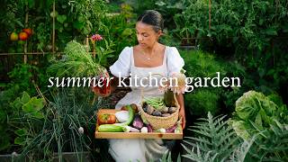 Summer Kitchen Garden | Easy & Healthy Recipes from My Garden