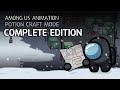 어몽어스 포션크래프트 모드 컴플리트 에디션|Among us animation potion craft mode with zombie Complete edition