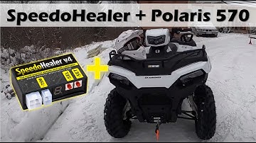 SpeedoHealer V4 asennus Polaris Sportsman 570 2021 mönkijään #polaris