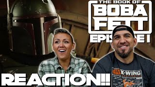 The Book of Boba Fett Chapter 1: Stranger in a Strange Land REACTION!!