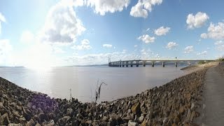 Time Lapse Panorama view from Severn Beach