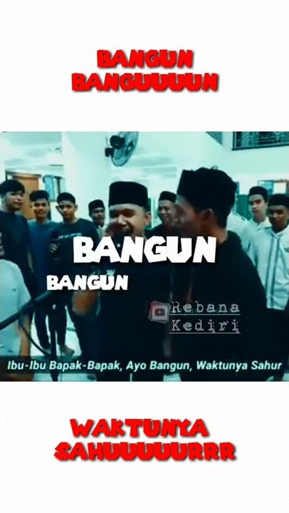 Ibu Bapak, Waktunya Sahur Sahoe..!!! #viral #bangunin #sahur