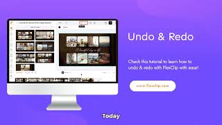How to Undo & Redo with FlexClip