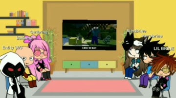 Herobrine & Saitama REACTS TO "HEROBRINE