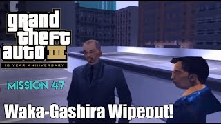 GTA 3 | Mission #47 | Waka-Gashira Wipeout! | iOS, Android (Walkthrough) [HD]