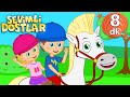 Atla Sırtıma şarkısı ile 8 dk Sevimli Dostlar Bebek Şarkıları | Adisebaba TV Nursery Rhymes