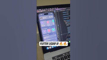 Flutter Liquid UI Animation 💧 | Smooth & Mind-Blowing App Design 🔥 #FlutterShorts #shorts #flutter