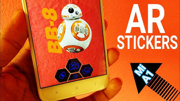AR Stickers on Xiaomi Mi A1| The Last Jedi AR Sticker
