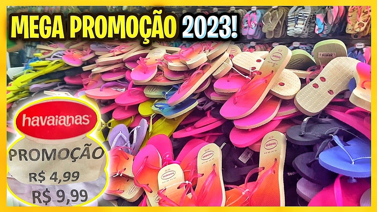 CHINELOS HAVAIANAS ORIGINAL NO ATACADO - PROMOÇÃO R$4,99 DIRETO DA ...