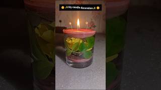Diy water candle#shorts#viral#yt #shortsfeed#diy#candles#short #youtubeshorts#youtube#beautiful#art