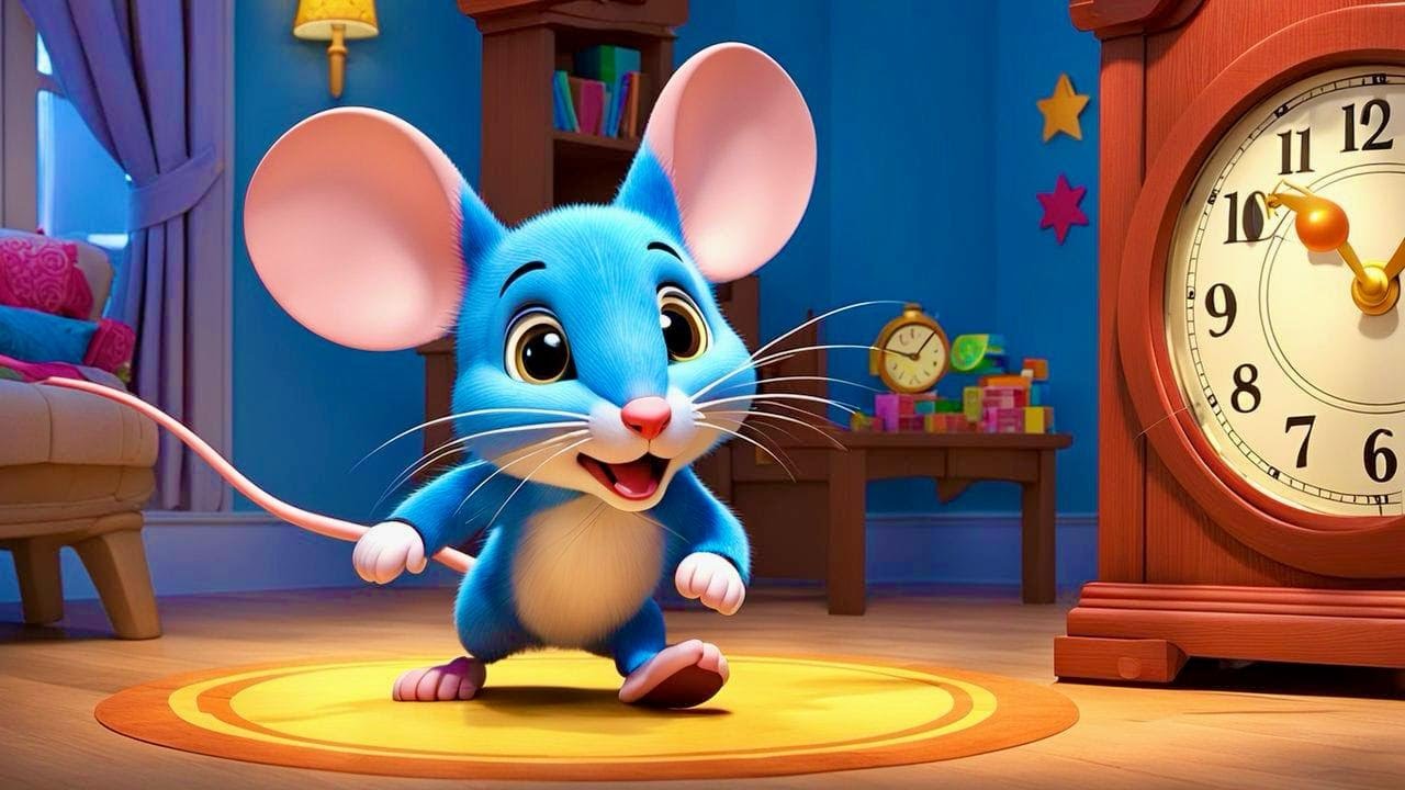 Hickory Dickory Dock | Fun and Engaging Nursery Rhyme | Kids Songs ...